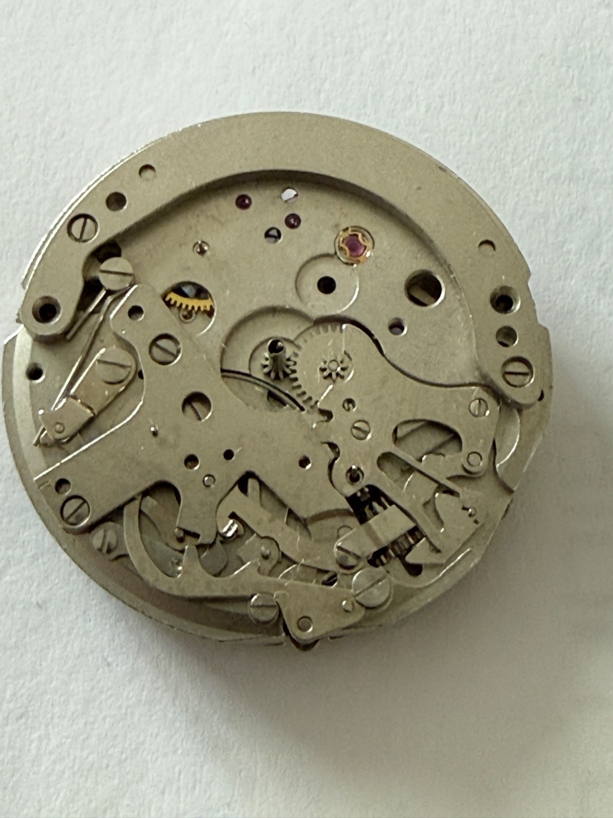Vintage Wakmann Valjoux 7736 Manual Chronograph movement working perfect