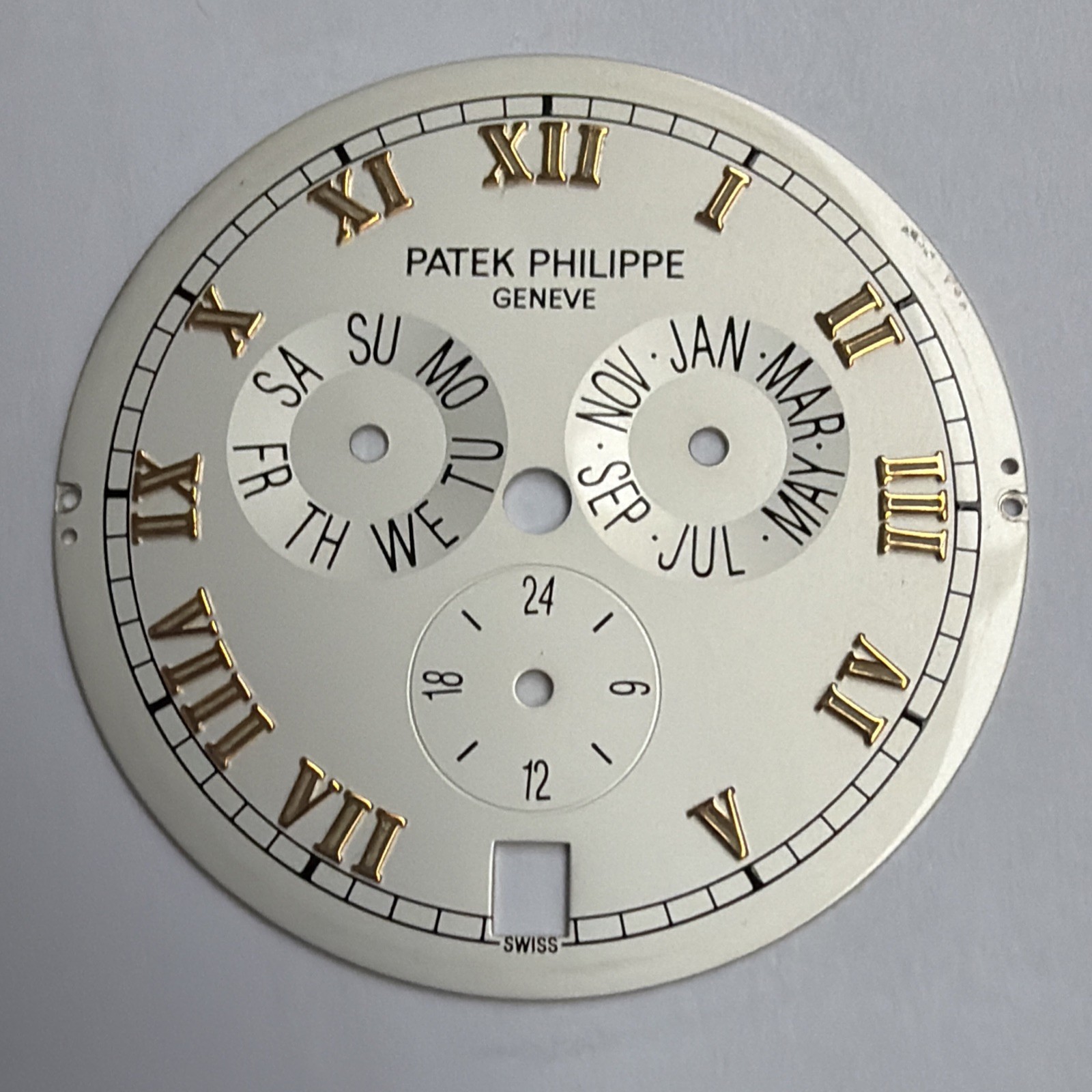 Patek Philippe 5035R Annual Calendar Rose Gold Silver Dial