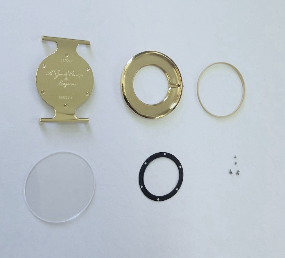 Genuine Gold Plated Complete Case For Longines Legrande L4.709.2 New