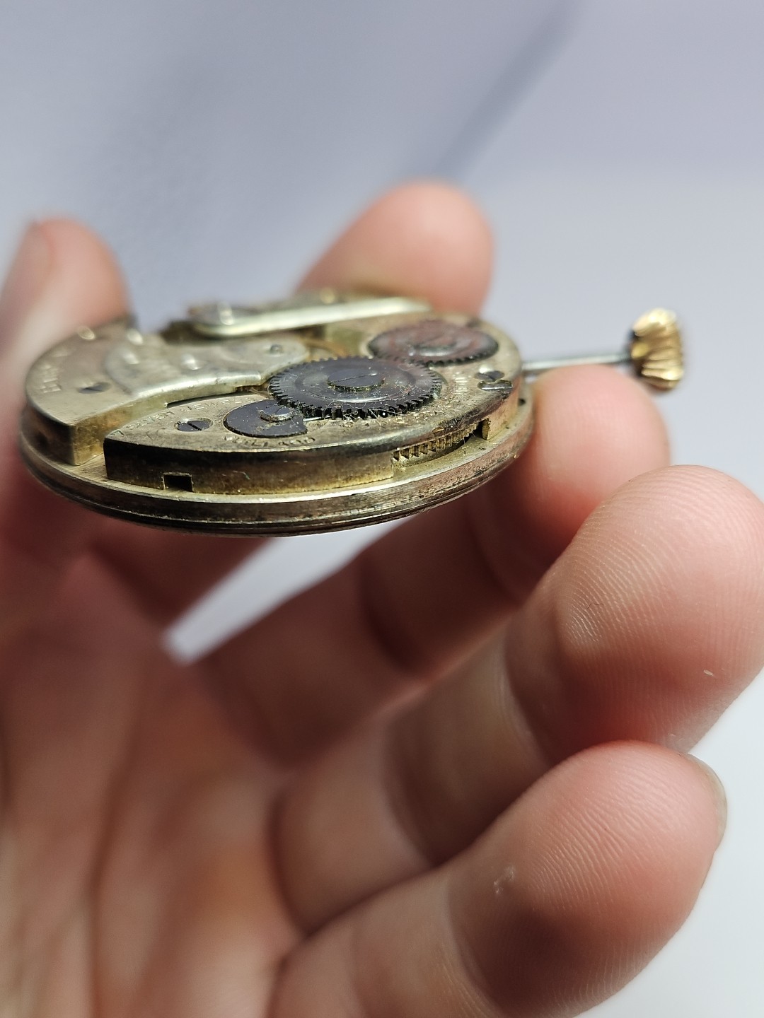 Barclay Juillard Pocket Watch Movement 7j- Parts/Repair