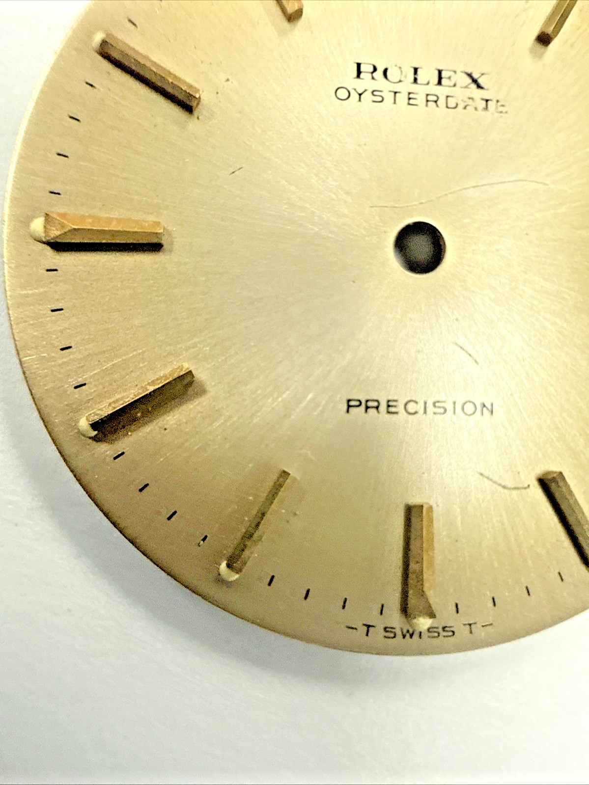 Rolex Vintage Oysterdate Dial