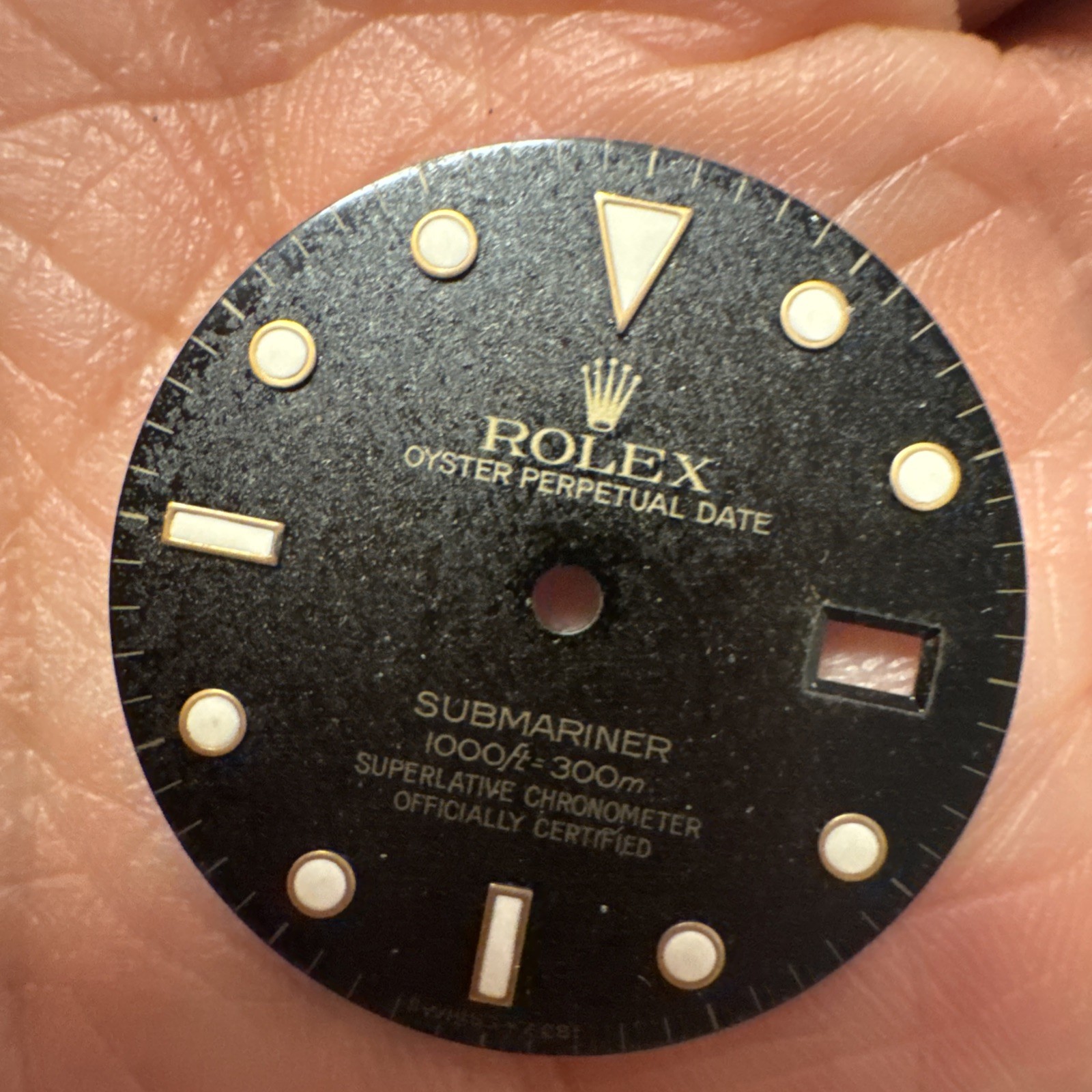 Tropical Rare Rolex Oyster Submariner 16618 16613 dial excellent Patina (S4)