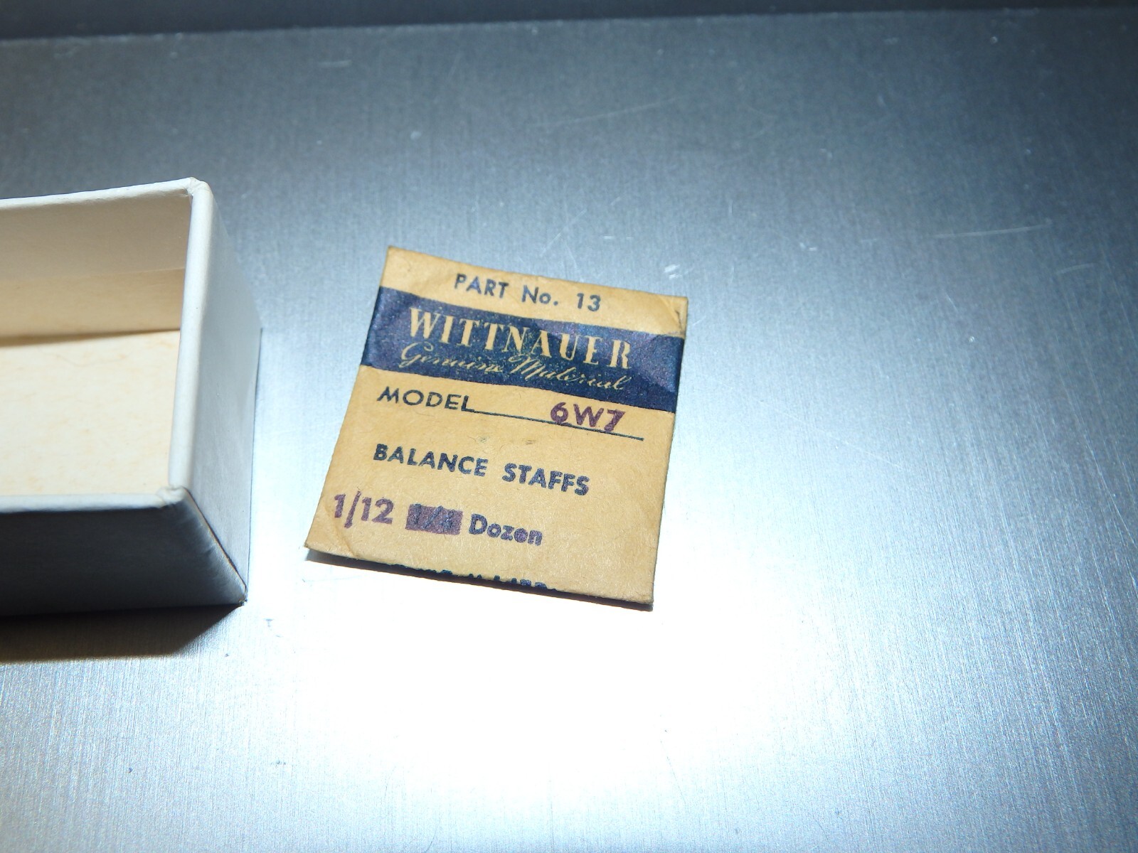Wittnauer 6W7 Balance Staff x 1 Watch Material Part No. 13 NOS VTG #2
