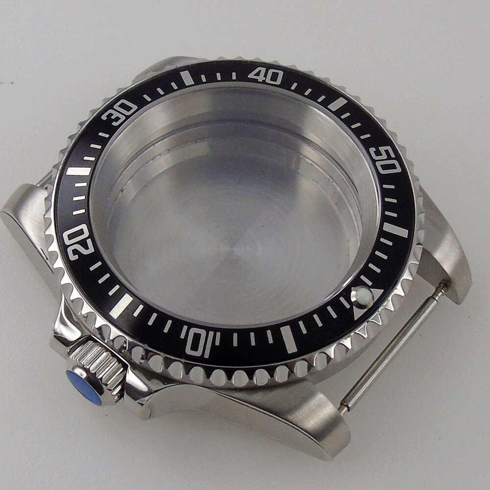 40mm Sapphire Crystal Watch Case Fit NH35 Miyota8215 ETA2824 2836 DG2813 PT5000