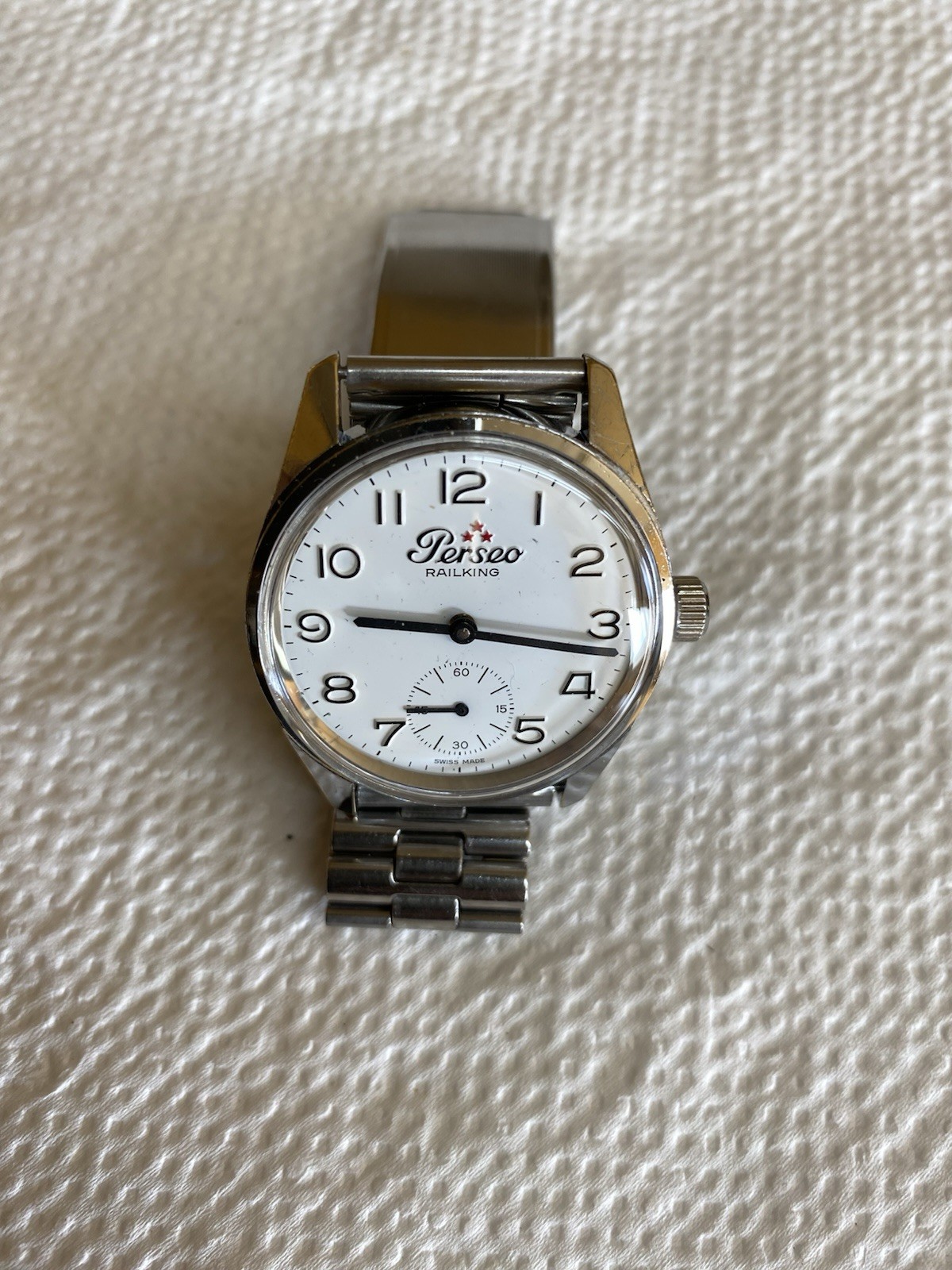 orologio da polso Perseo Railking Revisionato €160,00 Sped €10,00 Assegnato