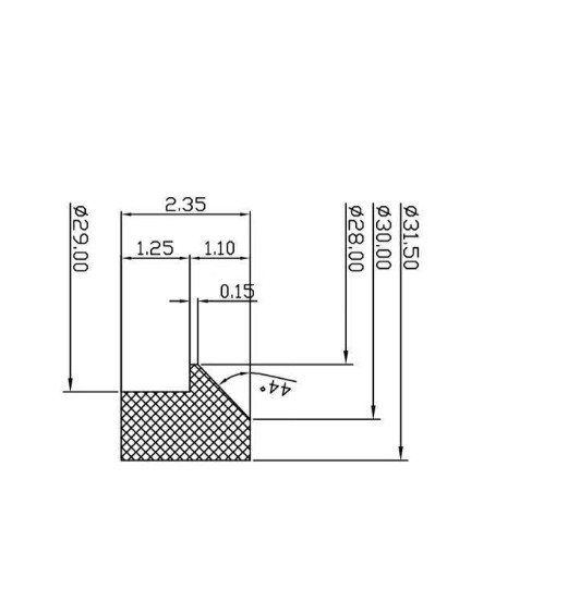 SKX Plastic Chapter Ring Circle Scale Ring For Movement NH35/NH36 Skx007/Skx009