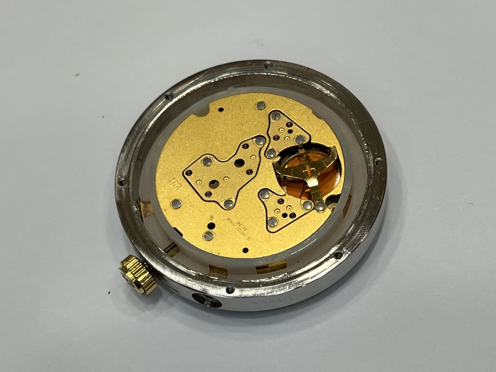 Movement & Dial Mont Richard Suisse Chronograph Quartz Ronda 5040.B Swiss Made