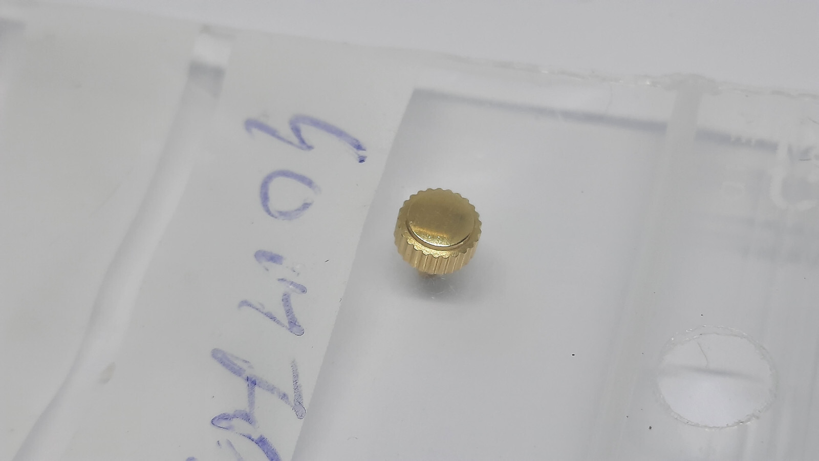 Genuine NOS Seiko 40M78NA1 Gold Colored Crown for Seiko 5H22, 5MXX, 5YXX, 8123