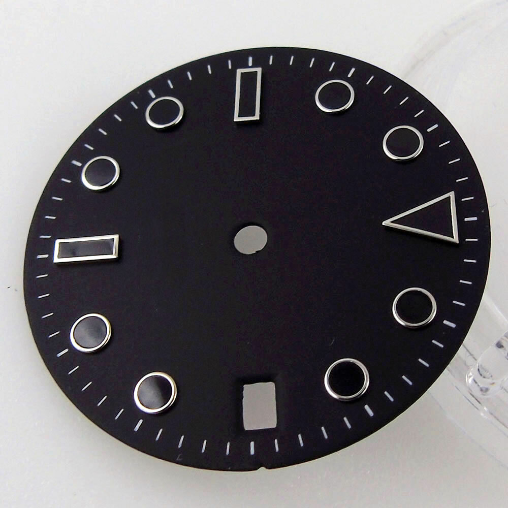 For NH35 Miyota 8215 DG2813 ETA 2824 2836 28.5mm Sterile Watch Dial Date Window
