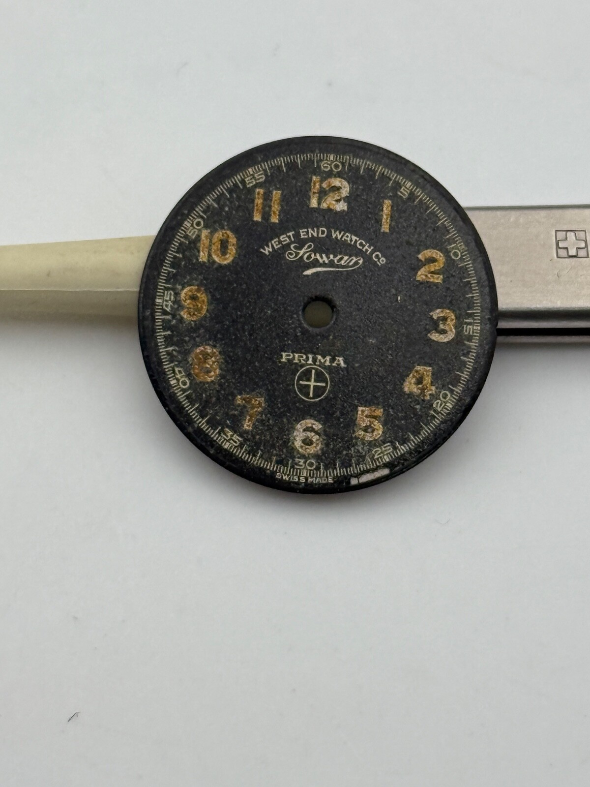 west end watch co sowan prima 23.4mm dial dial