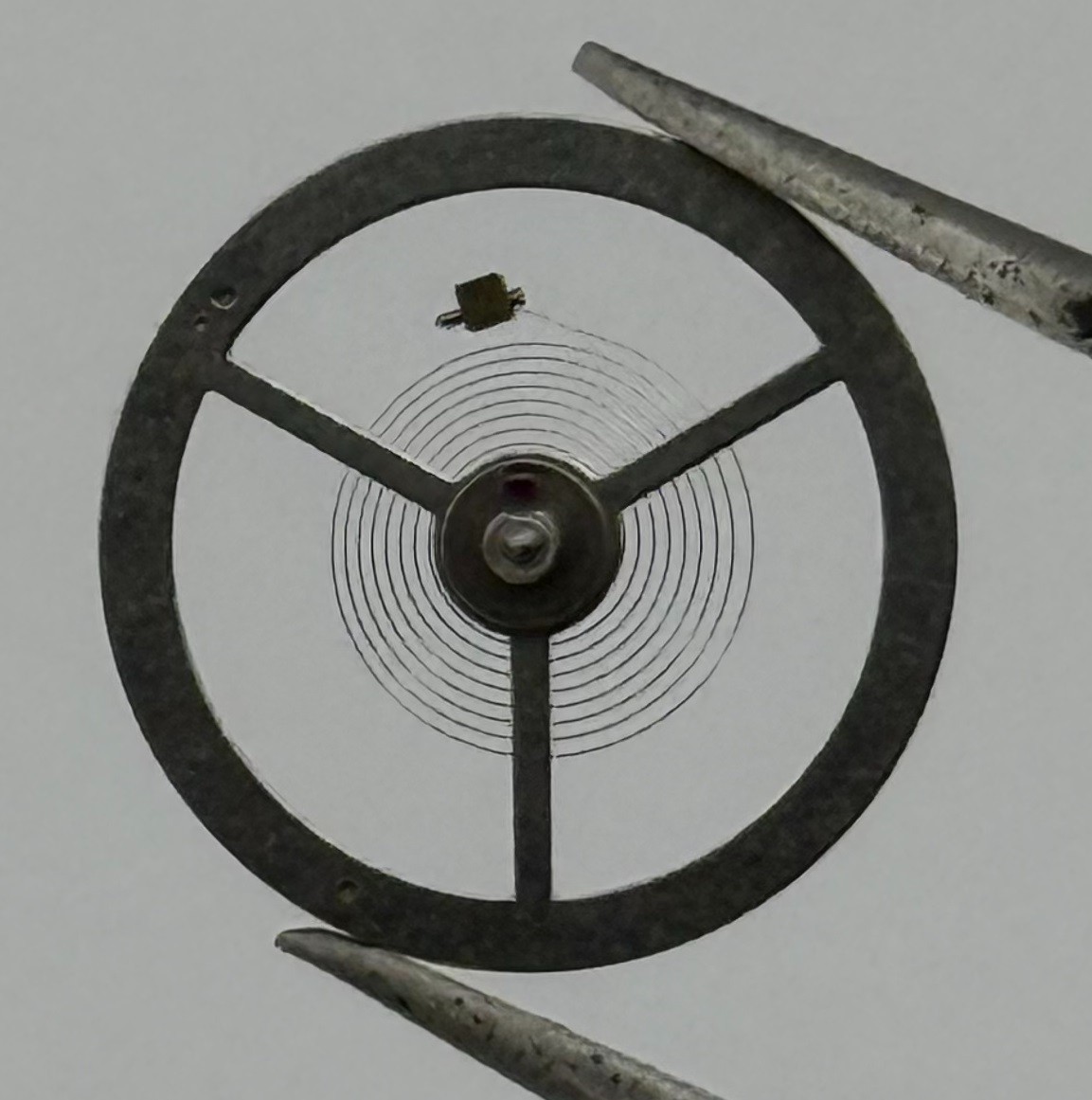BFG 582 Balance Wheel Complete And Spring 13½’’’ 1782 Watch Movement Parts NOS