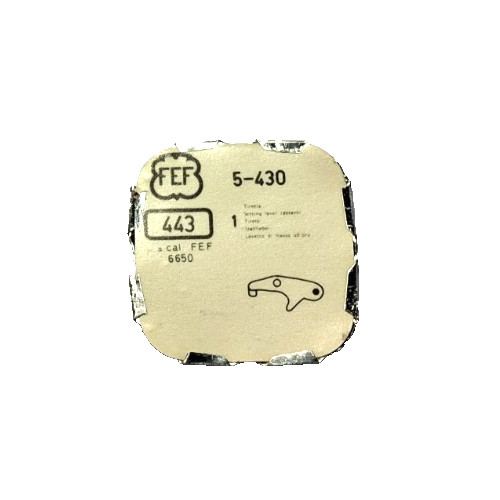 FEF Fleurier 430 6650 Set Lever watch part #443/301