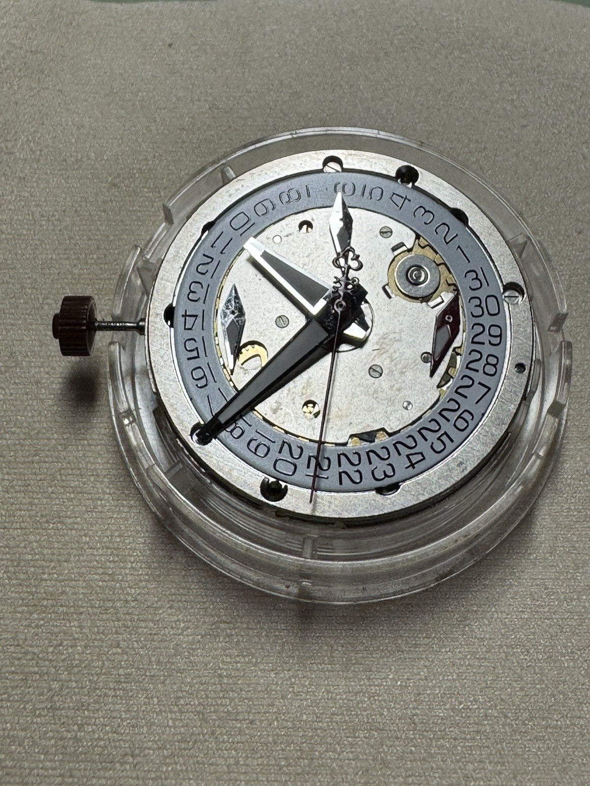 CORUM Admiral Cup Chronograph Automatic Movement and Hands Set. Sold As Is.