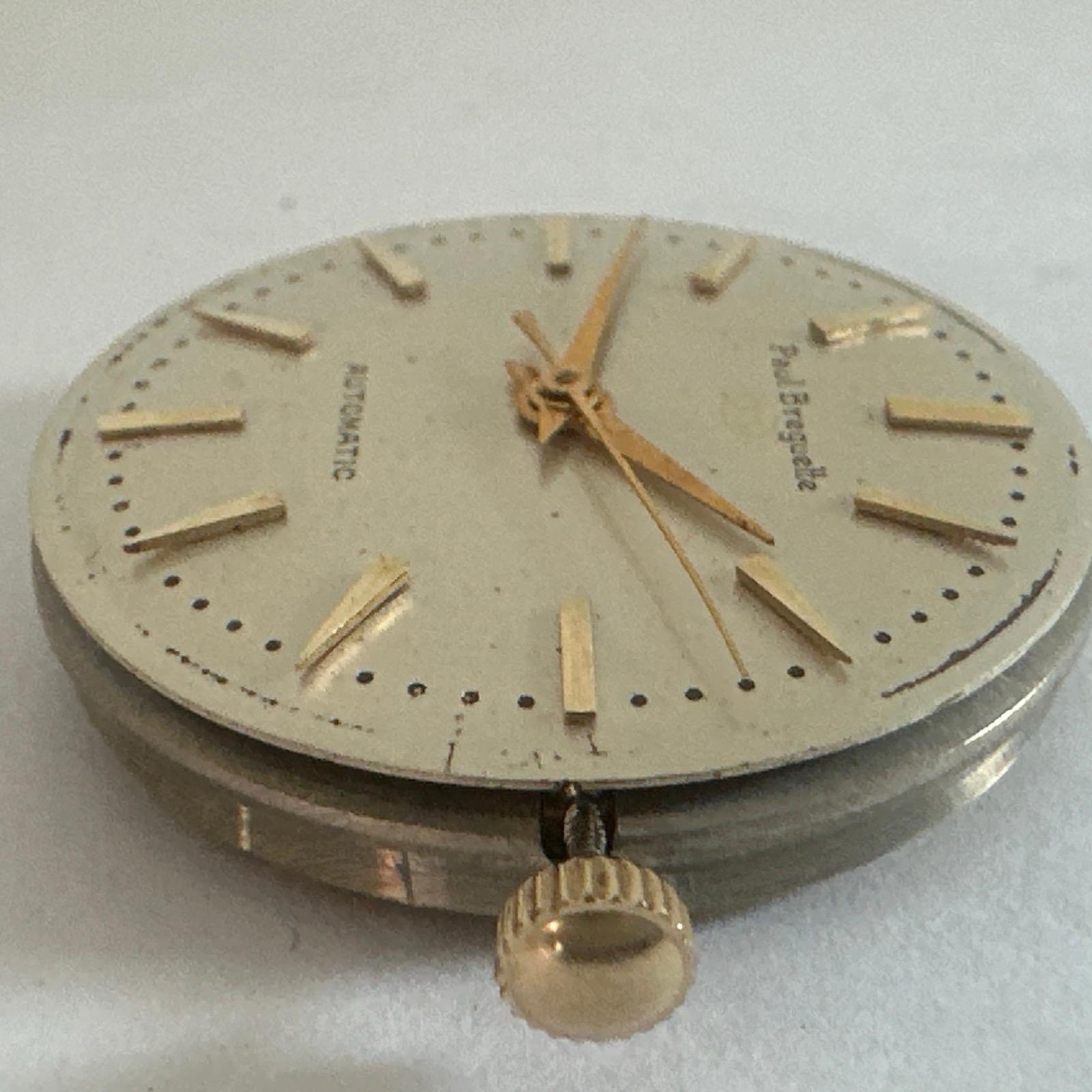 Paul Breguette 17 Jewels Movement With Dial Hands & Crown (Working)