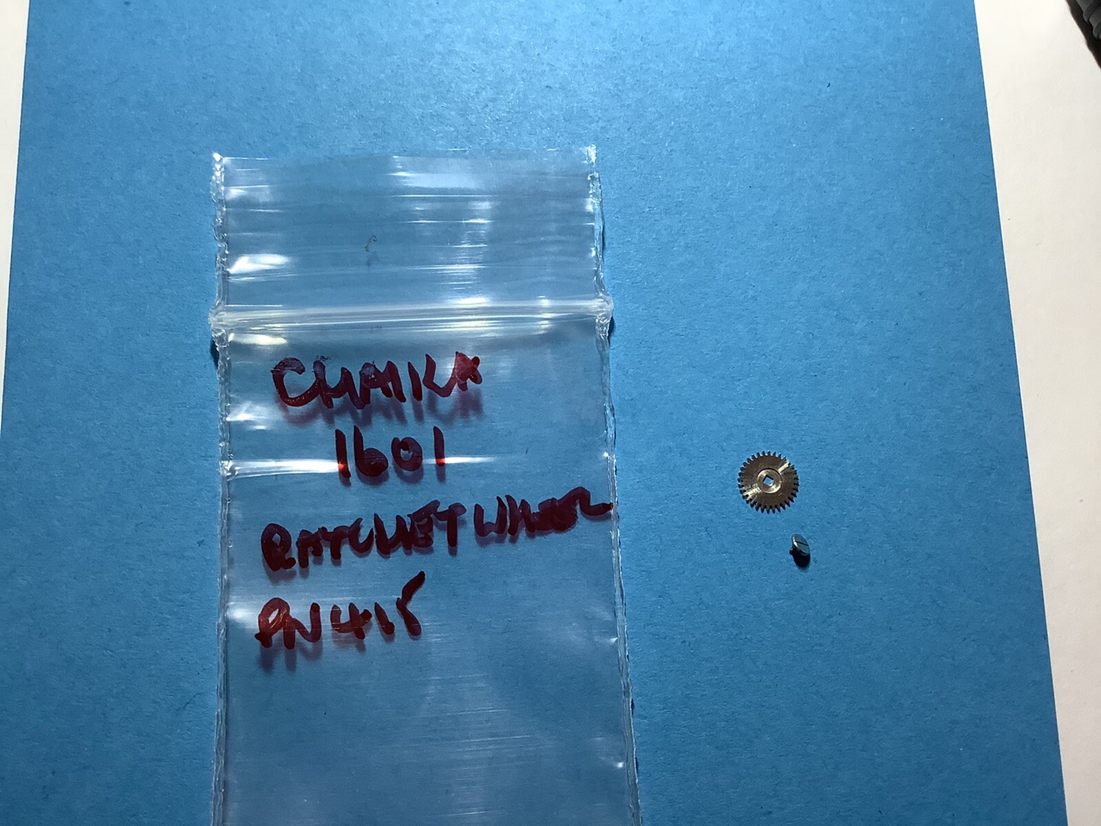 CLASSIC WATCH PARTS. . CHAIKA 1600/1601 RATCHET WHEEL.