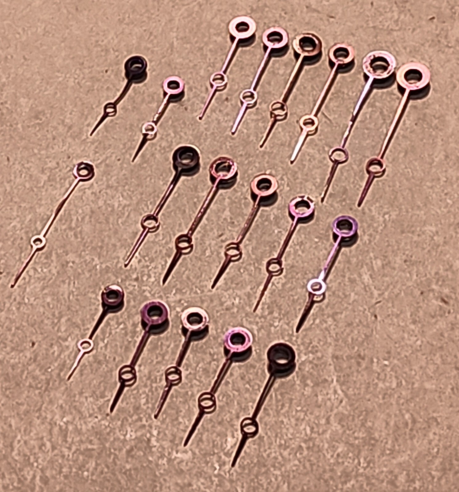 Lot Of American Pocket Watch Plum Moon Hour Hands
