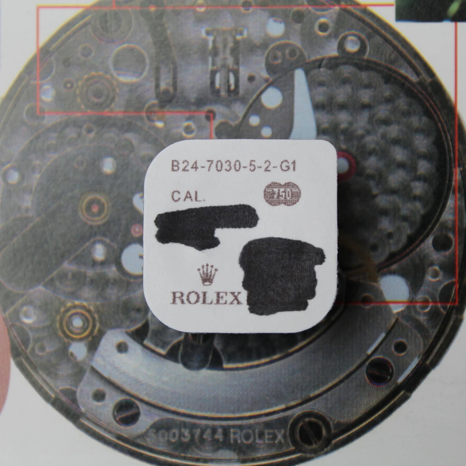 NEW Rolex 24-7030-5-2 Daytona GMT Yacht Master Tube 18K Rose Gold In blister