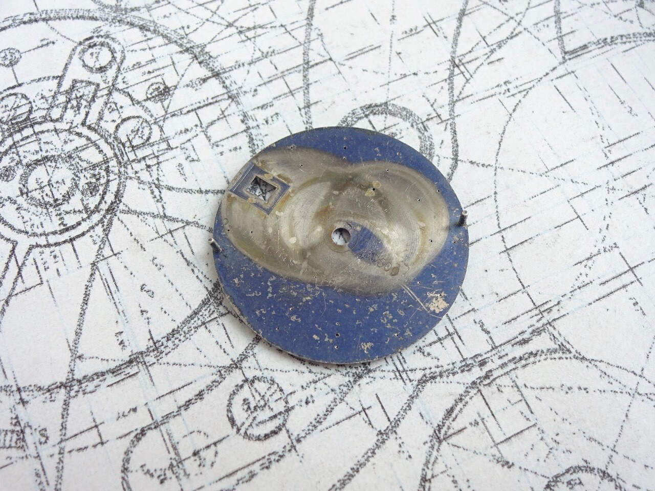 Tissot Seastar Quartz Watch Dial (ref 925B)