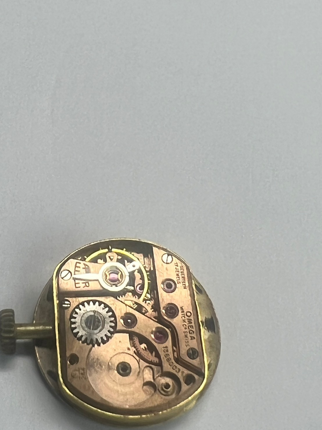 115. Omega cal 244 movement part good balance