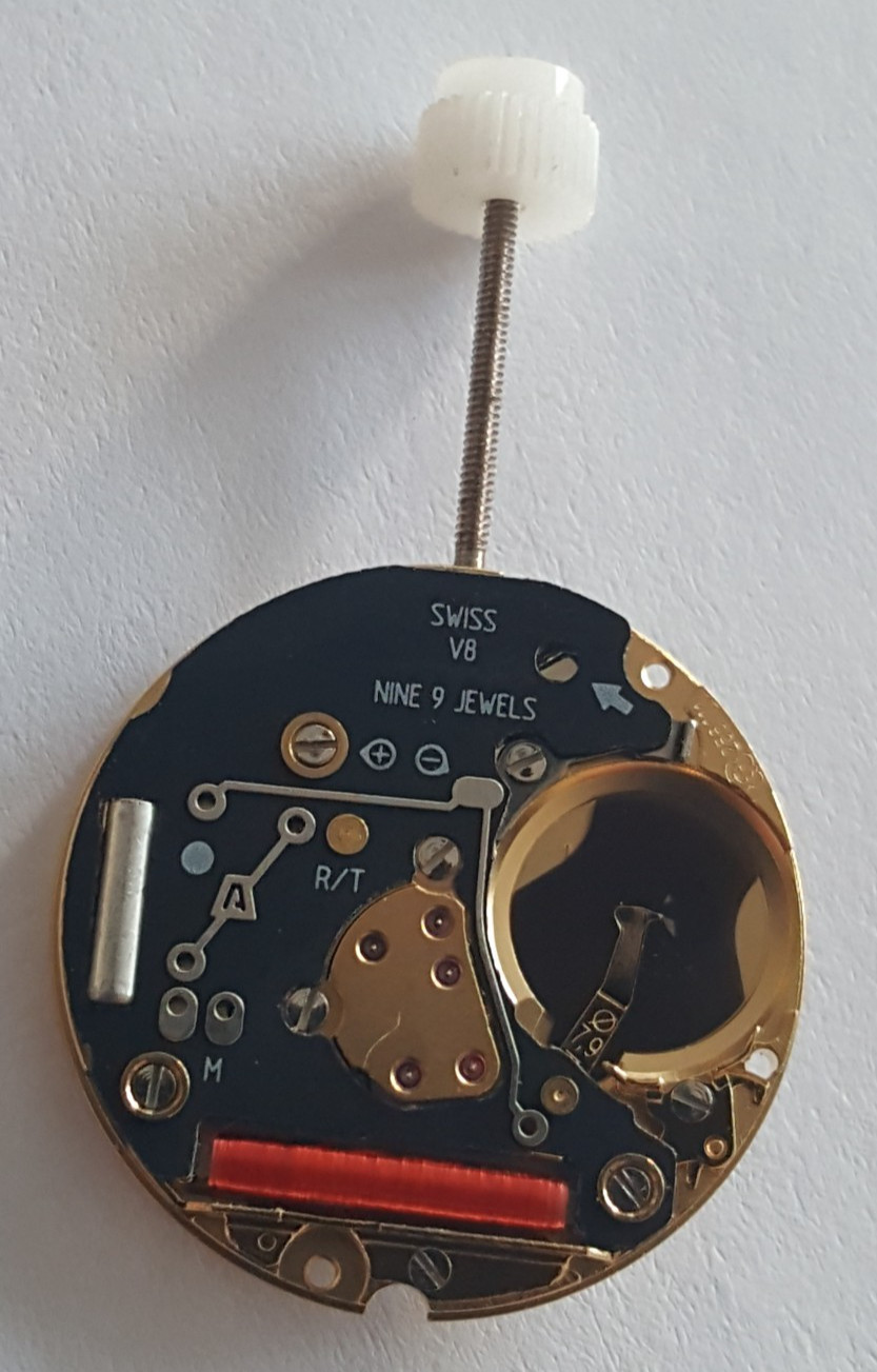 ETA Movement Caliber 256.111 H0 Hour Wheel Height 1.04mm