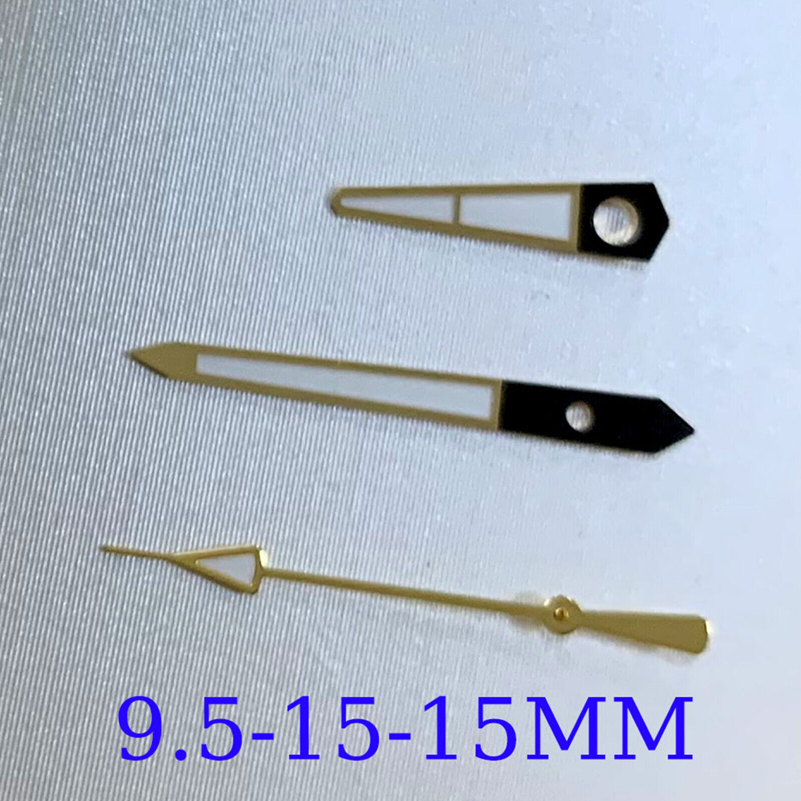 15mm Watch Hands Green Luminous for NH35/NH36/4R36 Automatic Mechanical Movement