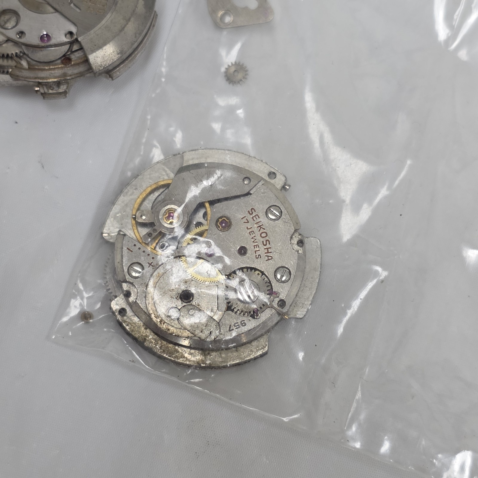 4 Seiko Movement Seikosha & Gyro Marvel Automatic Vintage Japan Parts/Repair