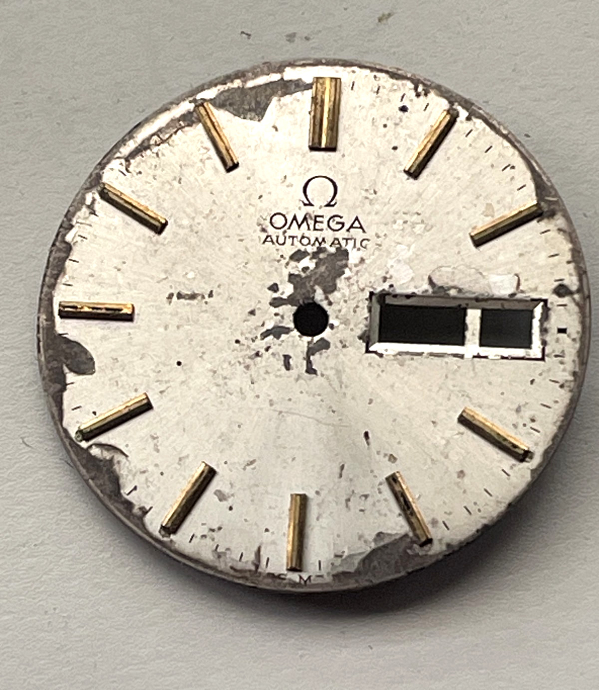 Vintage Omega Automatic Watch Silver Dial 29mm