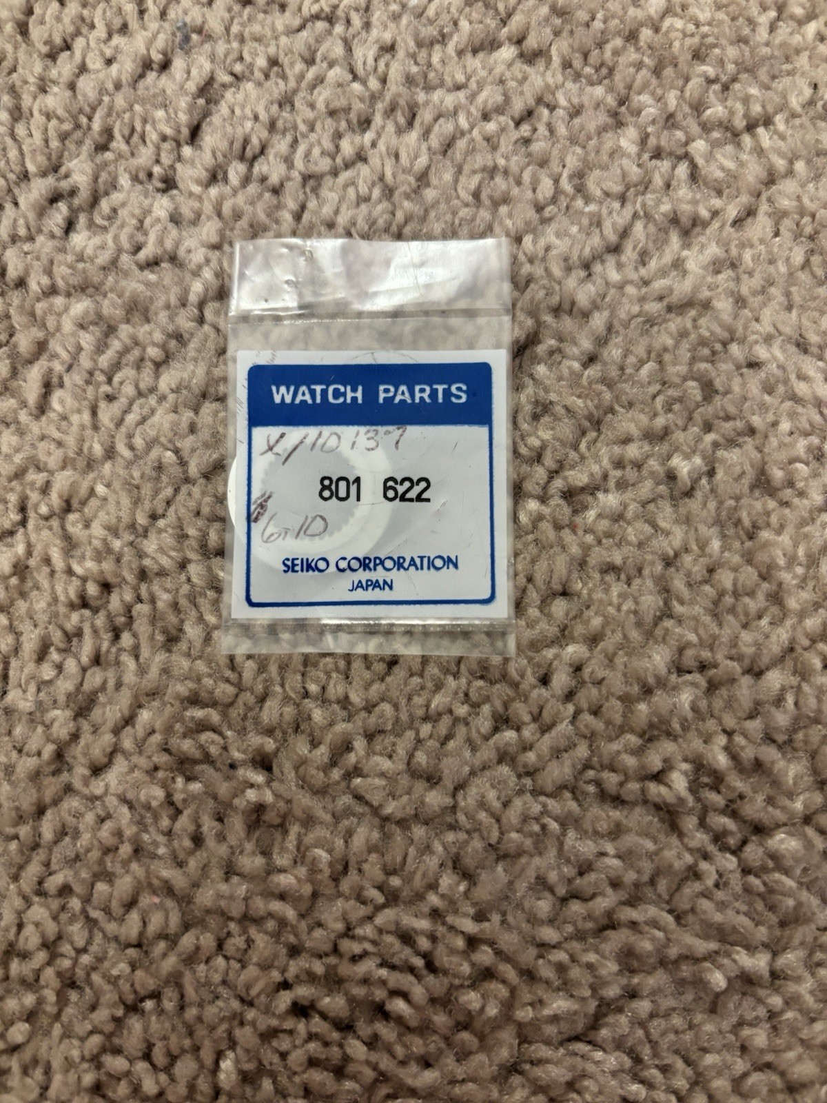 SEIKO Authentic Part# 801 622