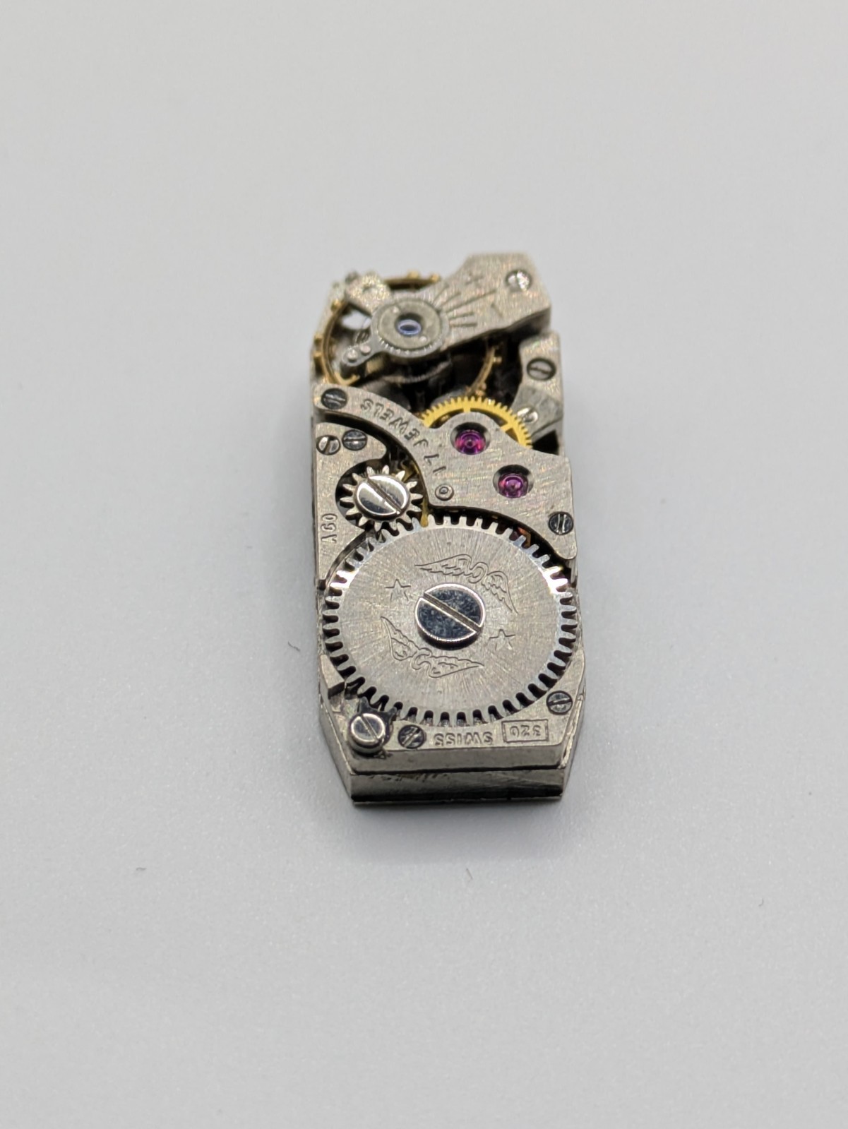 Rotary FHF 59N Cal 320 Manual Wind Movement Swiss 17 Jewels Parts 9mm