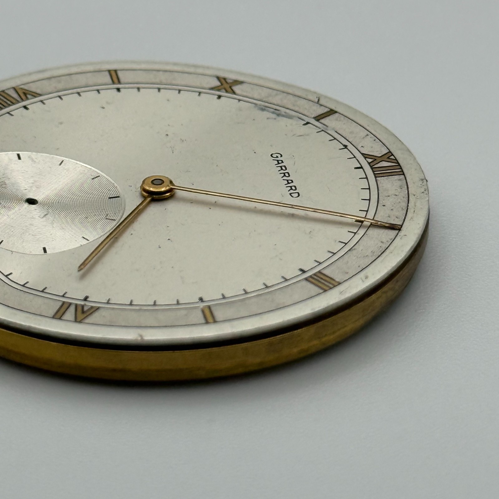 Vertex Revue 65 Pocket Watch Movement – Garrard – Parts / Repair