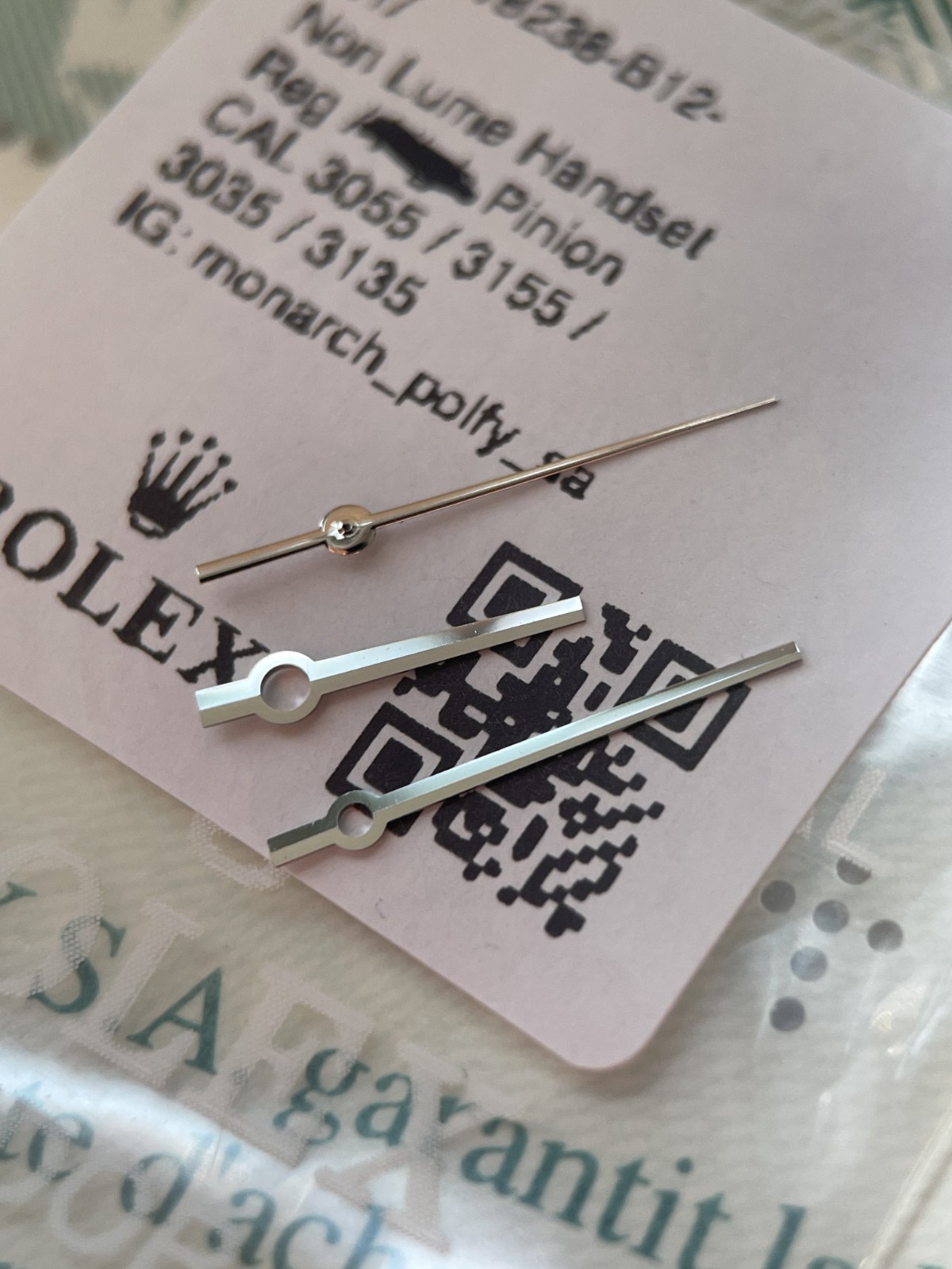 Custom Silver WG Tiger Eye Dial For Rolex 18039 18239 118239 Quickset President