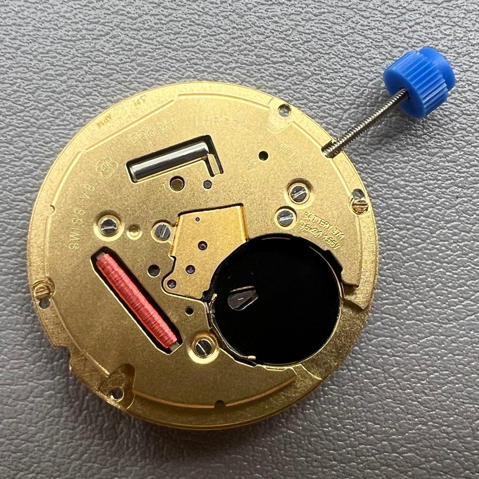 ETA Swiss F06.161 V8 Quartz Movement Single Calendar Big Date at 6