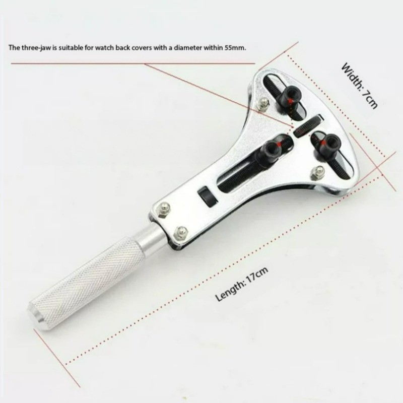 2819 Multi-Functional Watch Back Cover Opener Watch Case Opening Repair Tool
