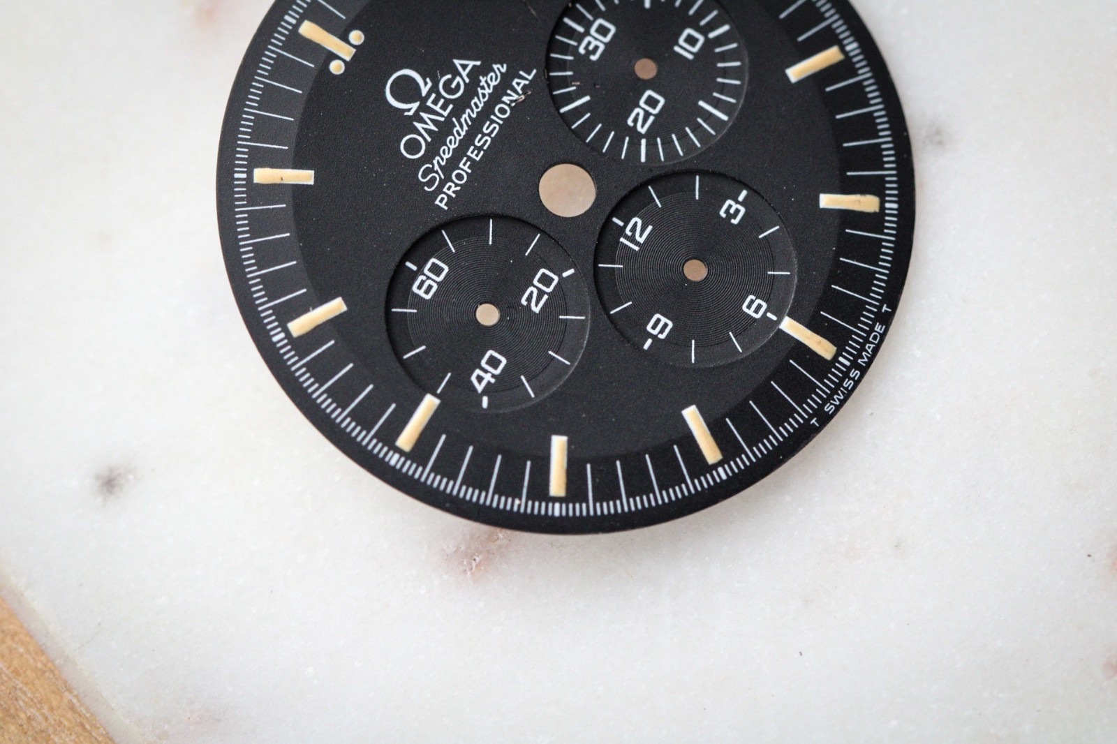 Vintage Omega Speedmaster 145.022-71 Singer Step Dial Cal 861