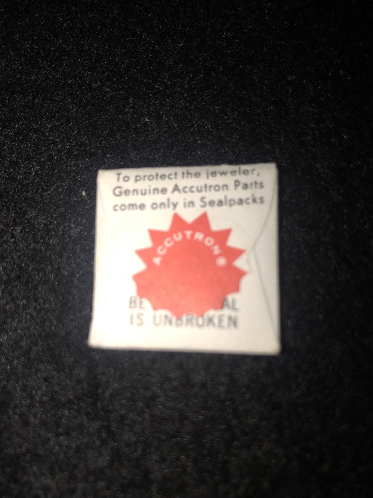 Accutron #148 Cal 2180 Dial Screw NOS