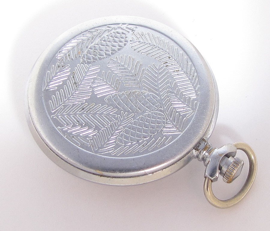 SET MOLNIJA 3602 ORIGINAL Dial CASE Hands Key USSR Soviet PARTS for Pocket watch