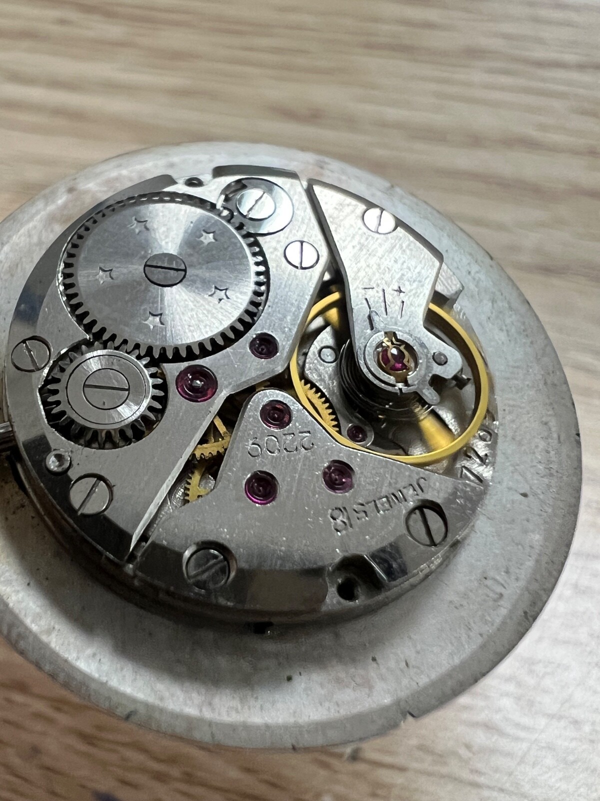 Watch movement USSR Wostok 2209 cal. plus Dial. For parts .