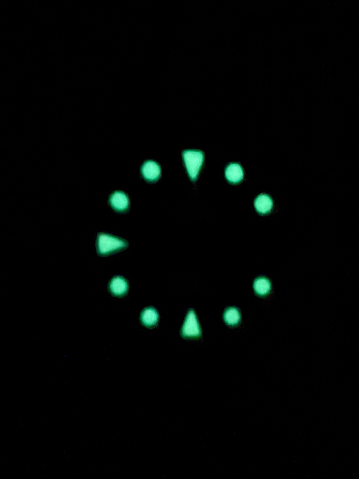 Fits Tudor Submariner 79090 – Blue Matte Dial – White Lume