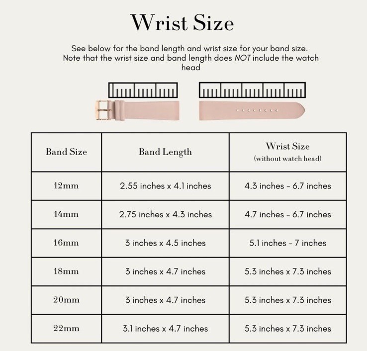 1302 Watch Co Leather Watch Band for Women and Men Watch Band 16mm Small Black