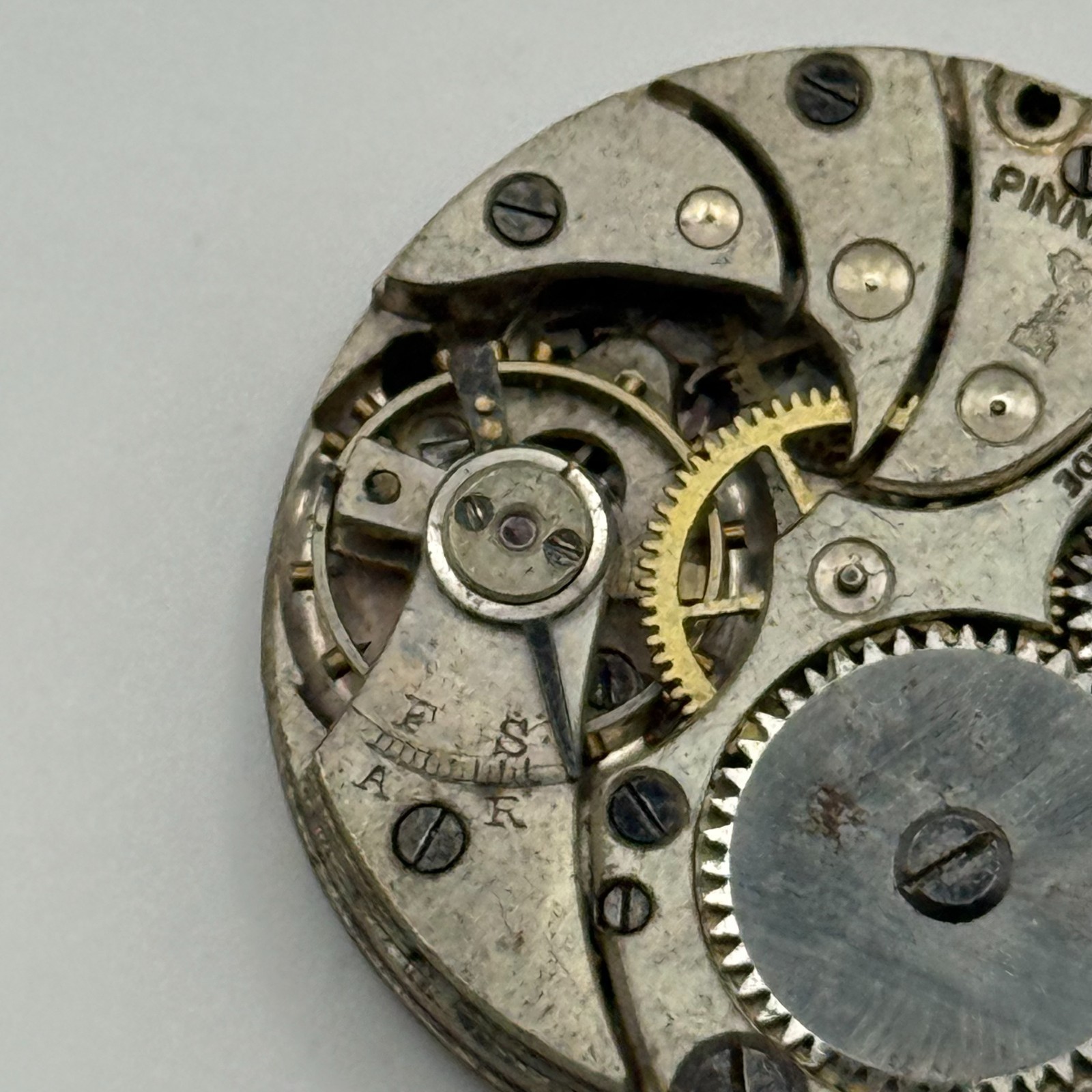 Pinnacle Trench Watch Movement Sub Seconds Red 12 Swiss Manual Wind Parts 28.8mm