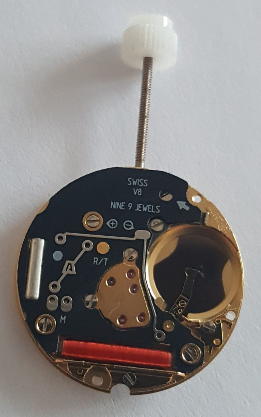 ETA Movement Caliber 256.111 H0 Hour Wheel Height 1.04mm