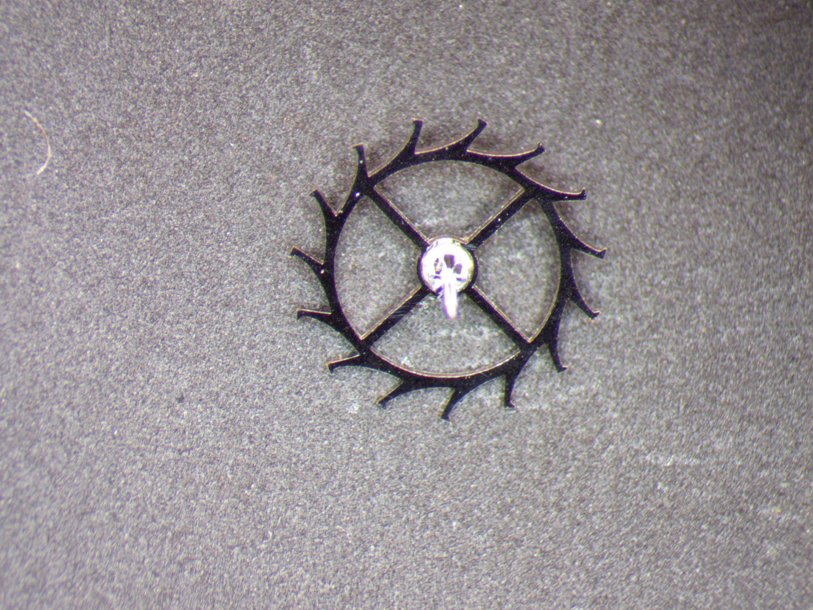 Omega Cal. 212 0705 Escape wheel and pinion parts repair