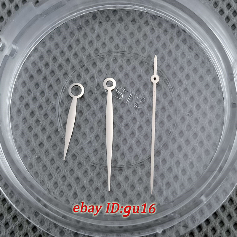 Silver Blue Rose Gold Watch Hands Fit Miyota 821A 8215 Mingzhu DG2813 3804