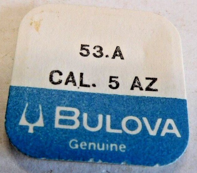 BULOVA 5 AZ PART # 53A MAINSPRING.