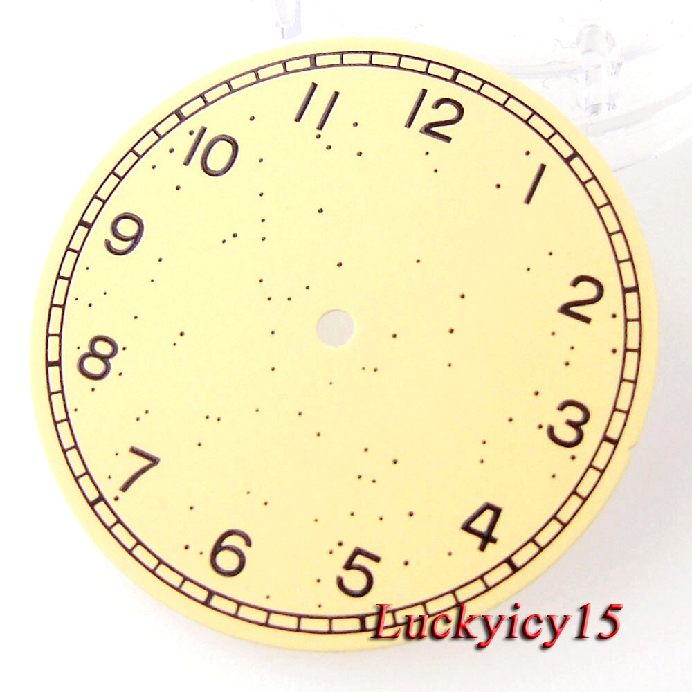 33.5mm Watch Dial Face Hand Luminous Pilot Style Fit NH35 NH36 MIYOTA 8215 821A