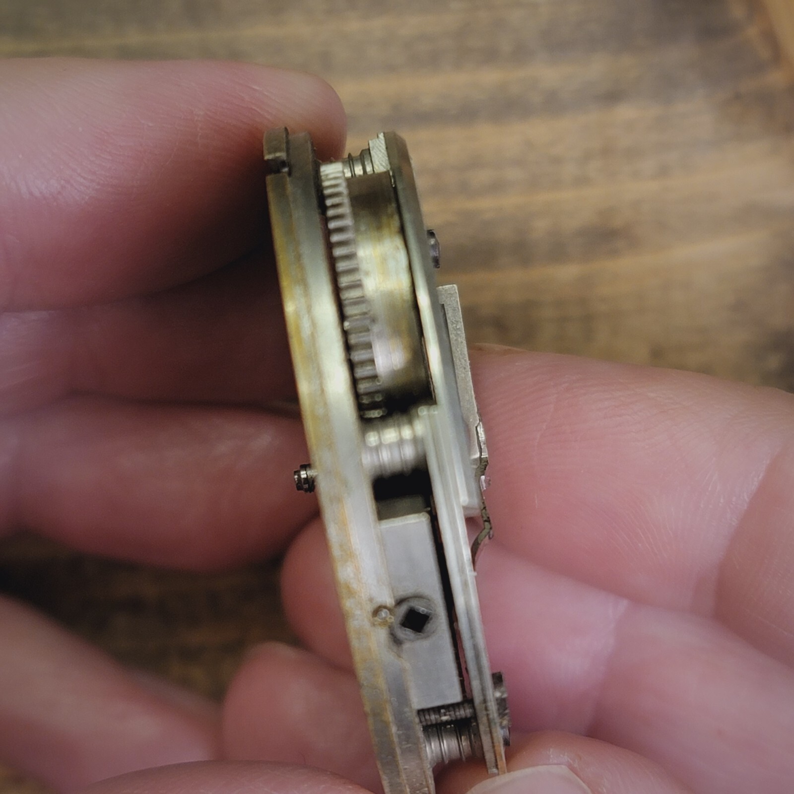 Antique Dueber Hampton Watch Co. Movement #661276 Parts / Repair 45.5mm