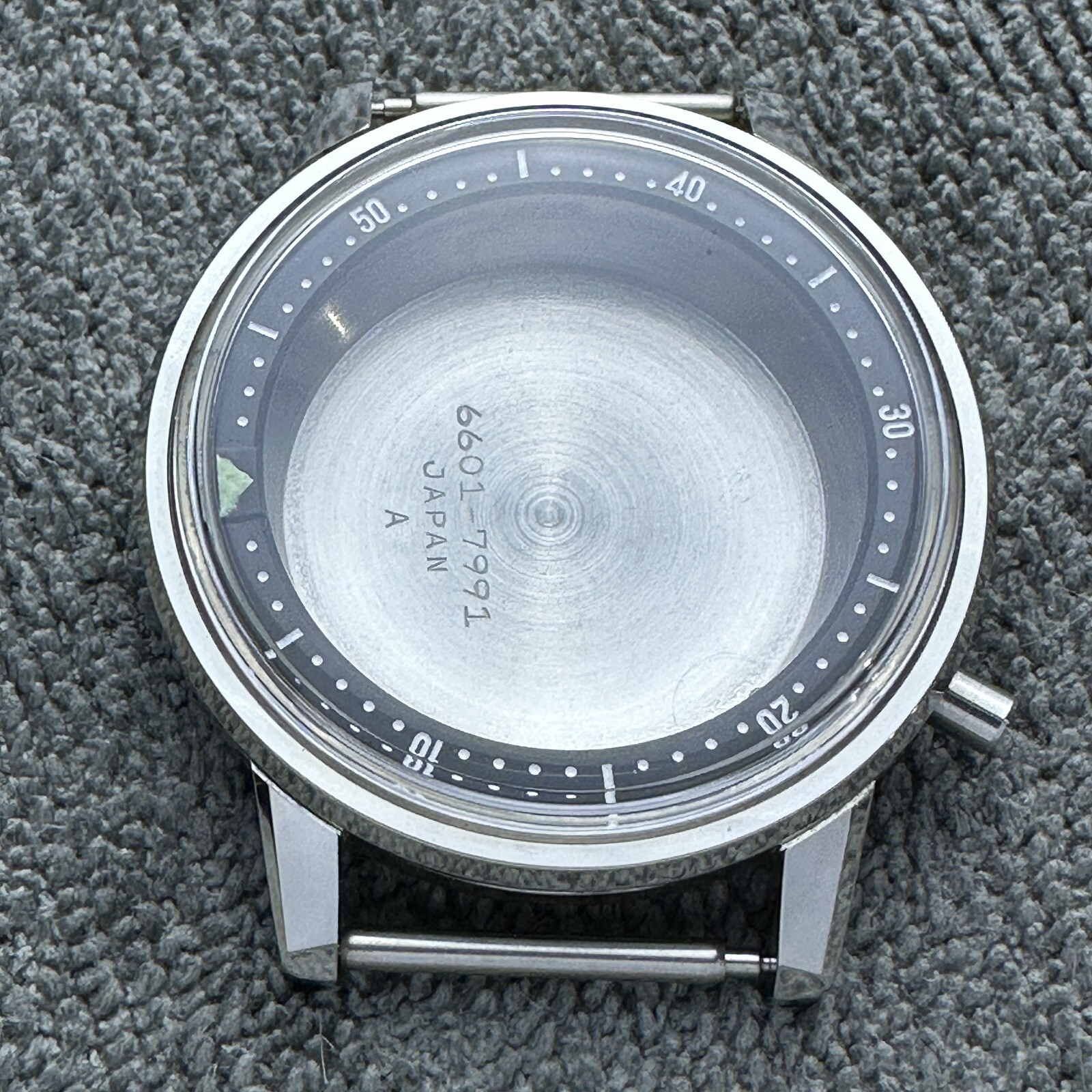 NEW OLD STOCK ‘1965 VINTAGE SEIKO SILVER WAVE 6601-7991 CASE SET