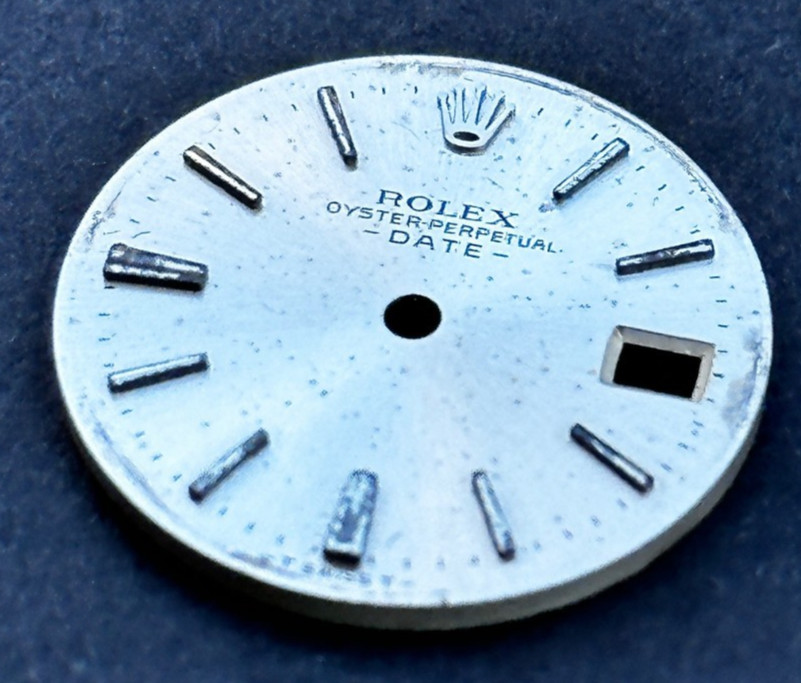 Vintage Rolex Oyster Perpertual Date Watch Dial For 26mm Case 6517 6519 6917