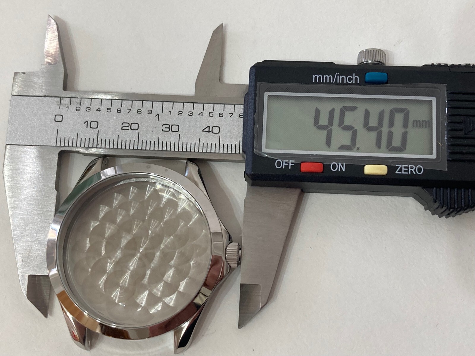 ACCESSORY SPARE PARTS STEEL CASE LUCIEN ROCHAT WATCH NEW.18