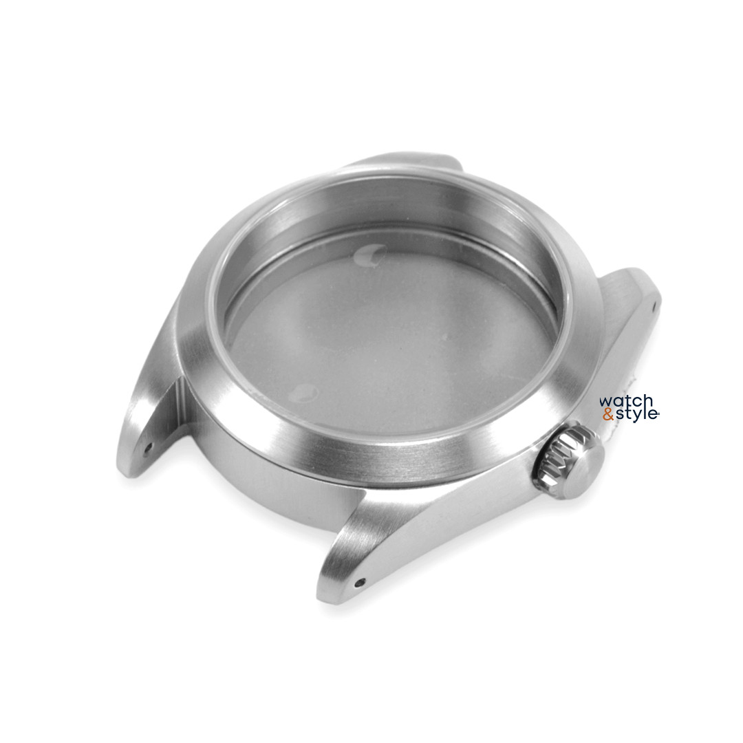 RC1358 36mm Explorer Style Case – Brushed Titanium